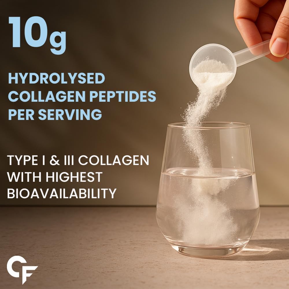 Carbamide Forte Hydrolyzed Collagen Nutritional Supplement, Adult Unisex, Tablets and Powder - close-up detail (67)