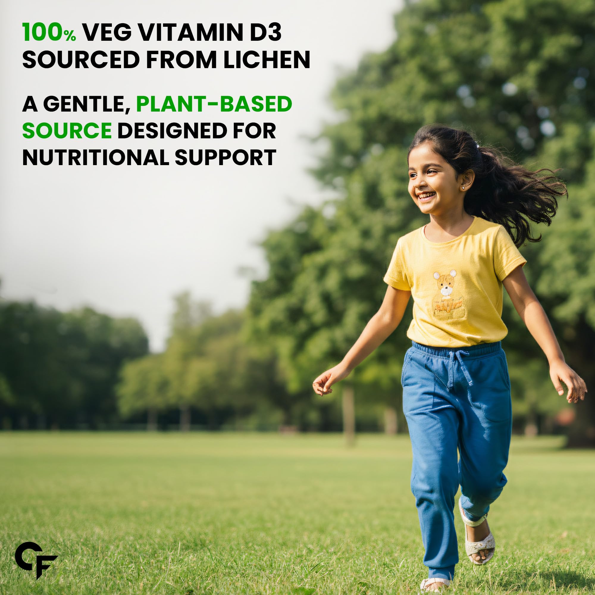 Carbamide Forte Kids Calcium Vitamin D3 Gummies with Phosphorus, Mango Strawberry Flavor, Vegetarian Formula - packaging
