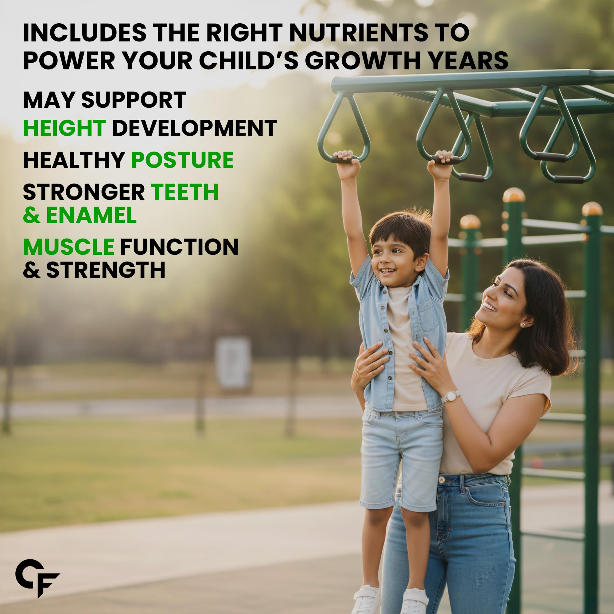 Carbamide Forte Kids Calcium Vitamin D3 Gummies with Phosphorus, Mango Strawberry Flavor, Vegetarian Formula - label detail
