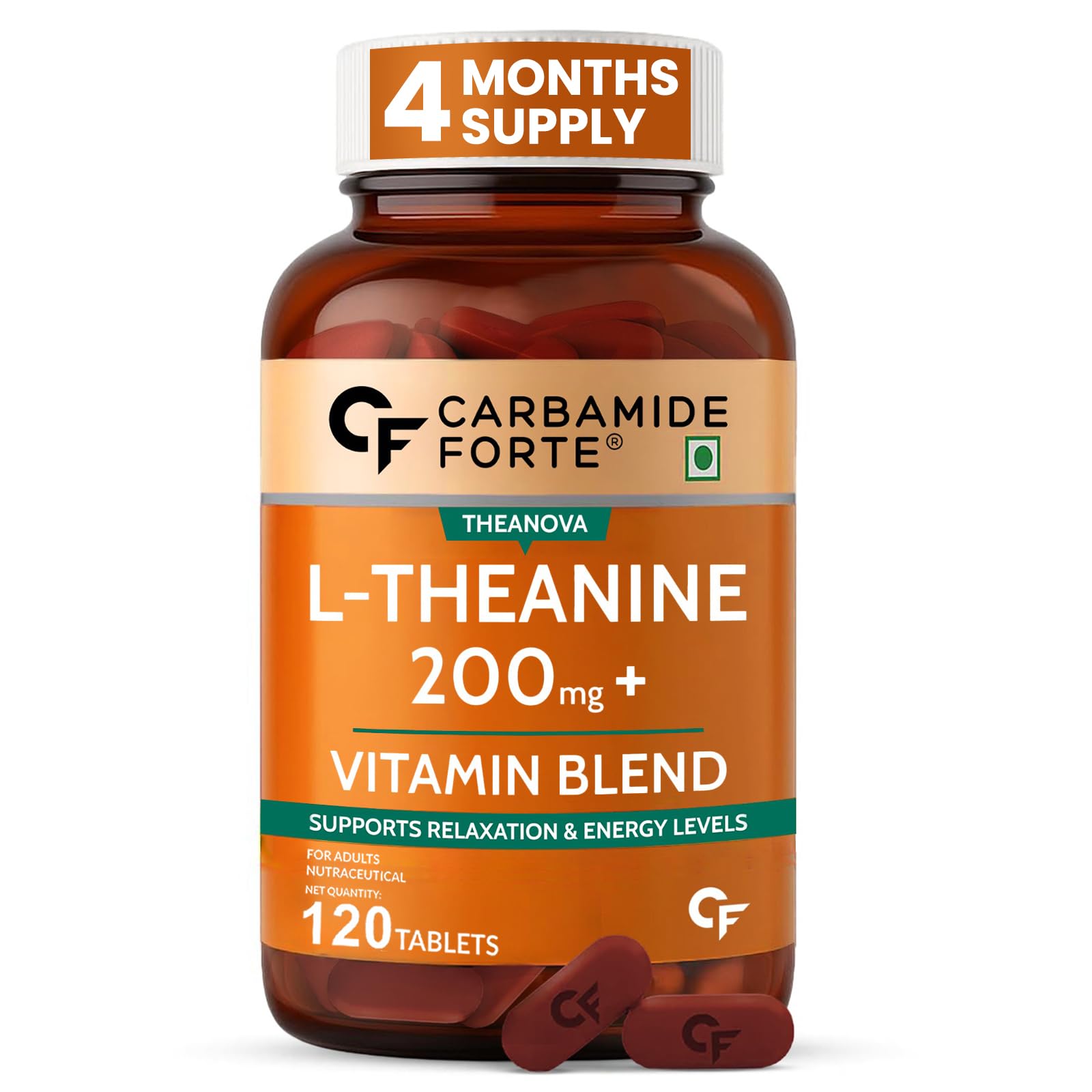 Carbamide Forte Melatonin 10mg Tablets, Sleep Supplement with Tagar and Vitamin B6 (19)