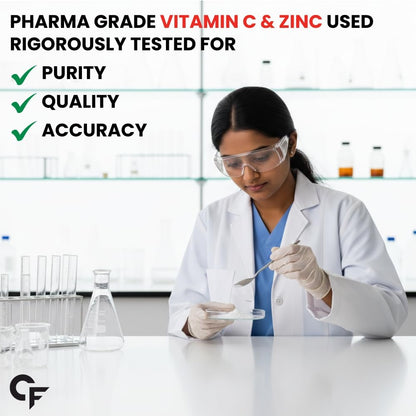 Carbamide Forte Natural Vitamin C Tablets | 1000mg Amla Extract With Zinc | Vitamin C Supplement for Immunity, Antioxidant, C