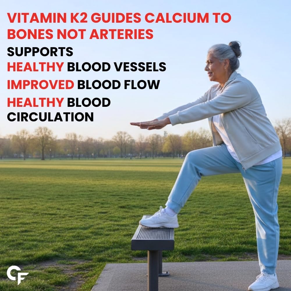 Carbamide Forte Vitamin D3 K2 MK7 Supplement, Lichen-Based Formula, Adult - size and scale (29)
