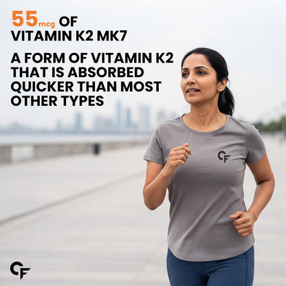 Carbamide Forte Vitamin D3 K2 MK7 Supplement, Lichen-Based Formula, Adult - label detail (34)