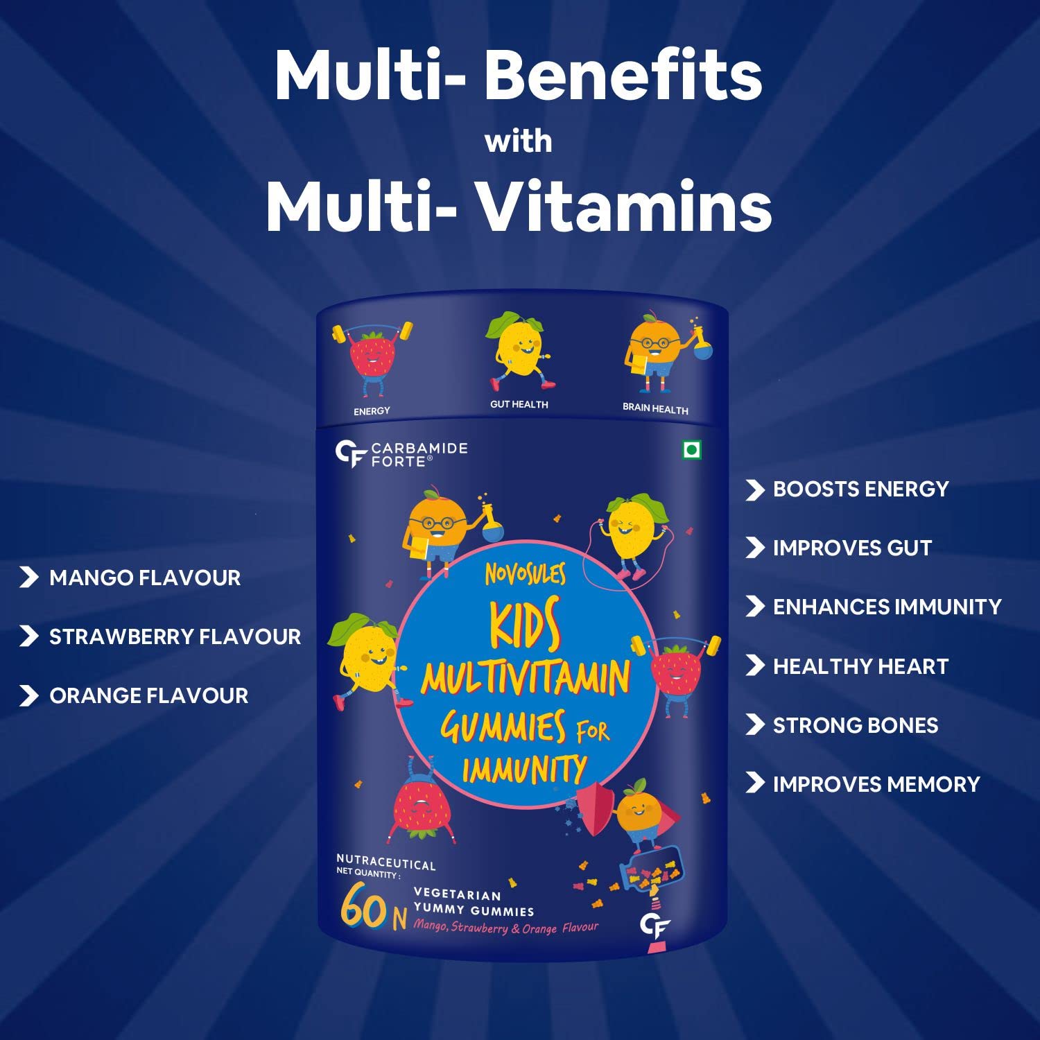 Carbamide Forte Women Combination Multivitamin & Mineral Tablets with Probiotics, 43 Ingredients - in use (24)