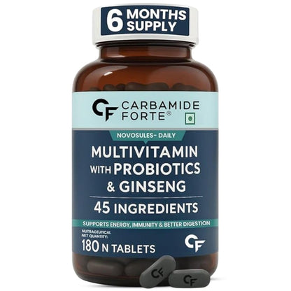 Carbamide Forte Women Combination Multivitamin & Mineral Tablets with Probiotics, 43 Ingredients (40)