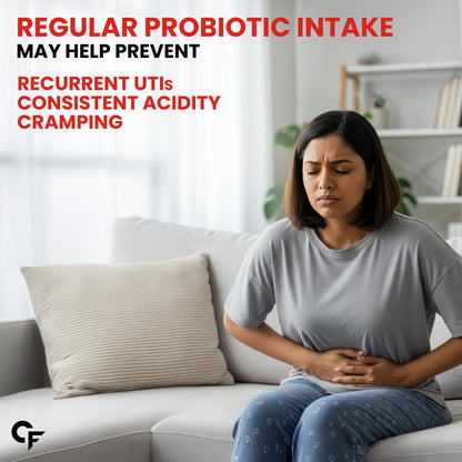 Carbamide Forte Women’s Probiotics Supplement, 60 Billion CFU, 22 Strains, 60 Vegetarian Capsules with Prebiotics & Cranberry