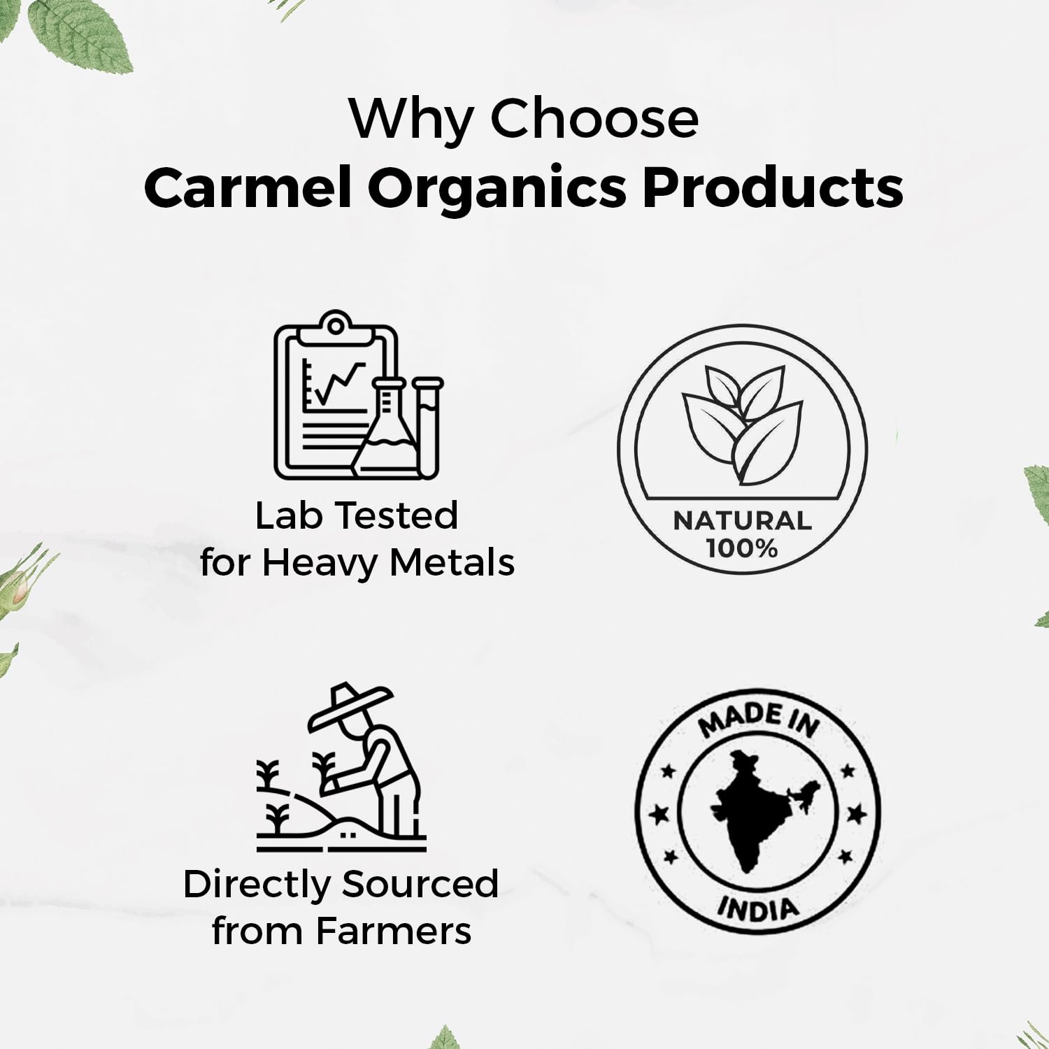 CARMEL ORGANICS Amla Fruit Powder 100g, Organic Herbal Supplement, Indian Gooseberry - packaging (22)