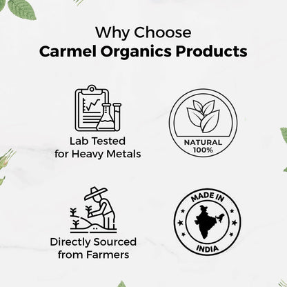 CARMEL ORGANICS Amla Fruit Powder 100g, Organic Herbal Supplement, Indian Gooseberry - packaging (22)