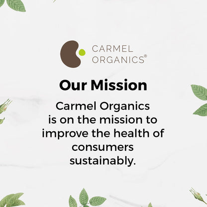 CARMEL ORGANICS Amla Fruit Powder 100g, Organic Herbal Supplement, Indian Gooseberry - close-up detail