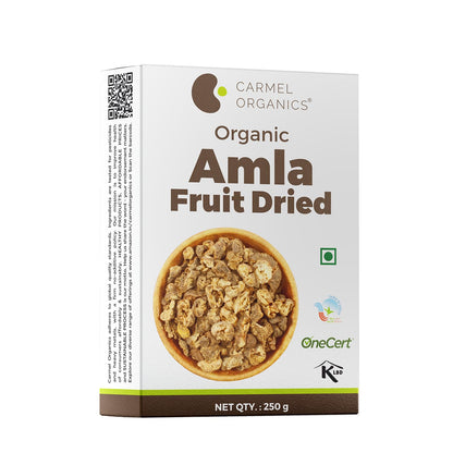 CARMEL ORGANICS Amla Fruit Powder 100g, Organic Herbal Supplement, Indian Gooseberry (8)