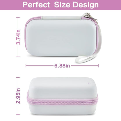 Casmilee Storage Case Compatible with Braun Epilator Silk-epil 3 3-270, Hard EVA Organizer for Hair Removal Shaver and Trimme