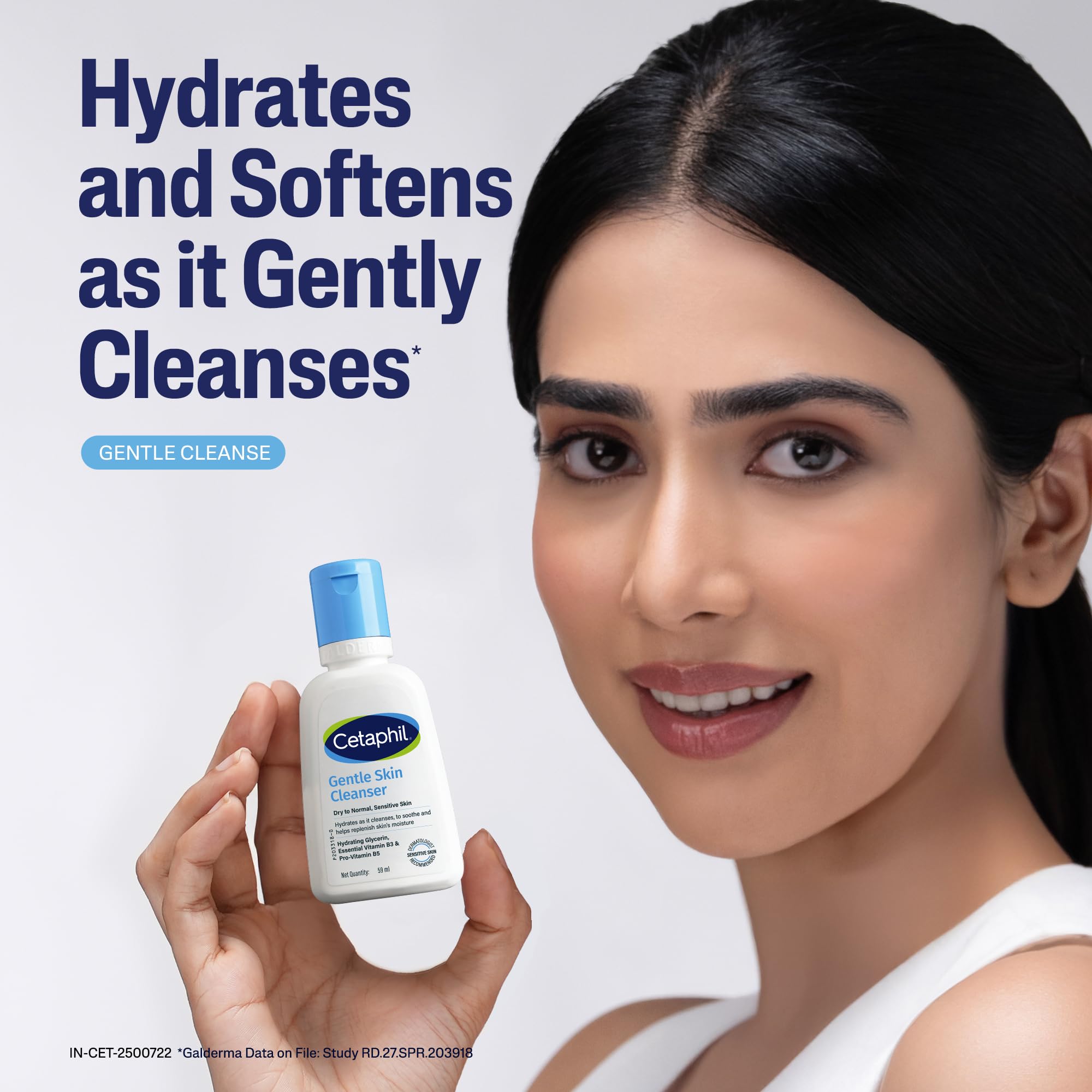Cetaphil Gentle Skin Hydrating Face Wash with Niacinamide and Vitamin B5, Unisex Face Cleanser for Dry to Normal Sensitive Sk