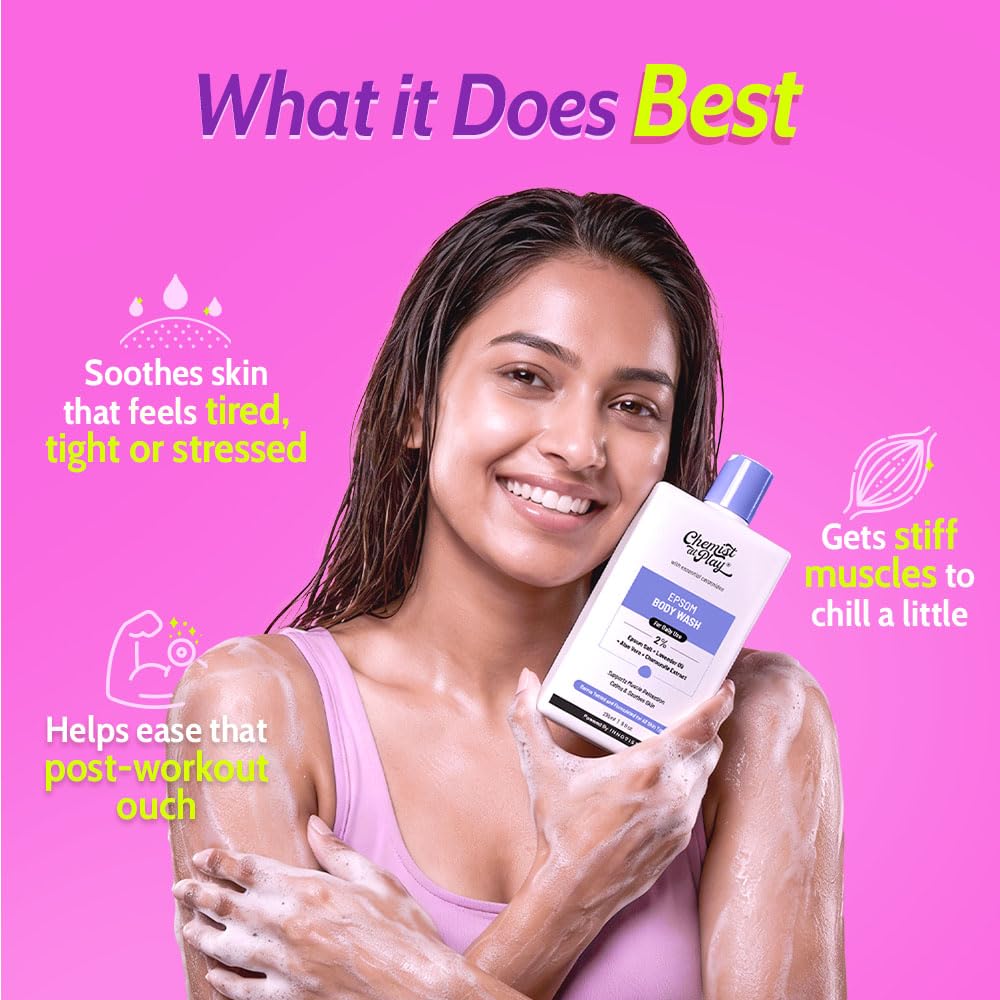 Chemist at Play 1% Salicylic Acid Body Wash, Paraben & SLS Free, Beauty, Unisex - front view (15)