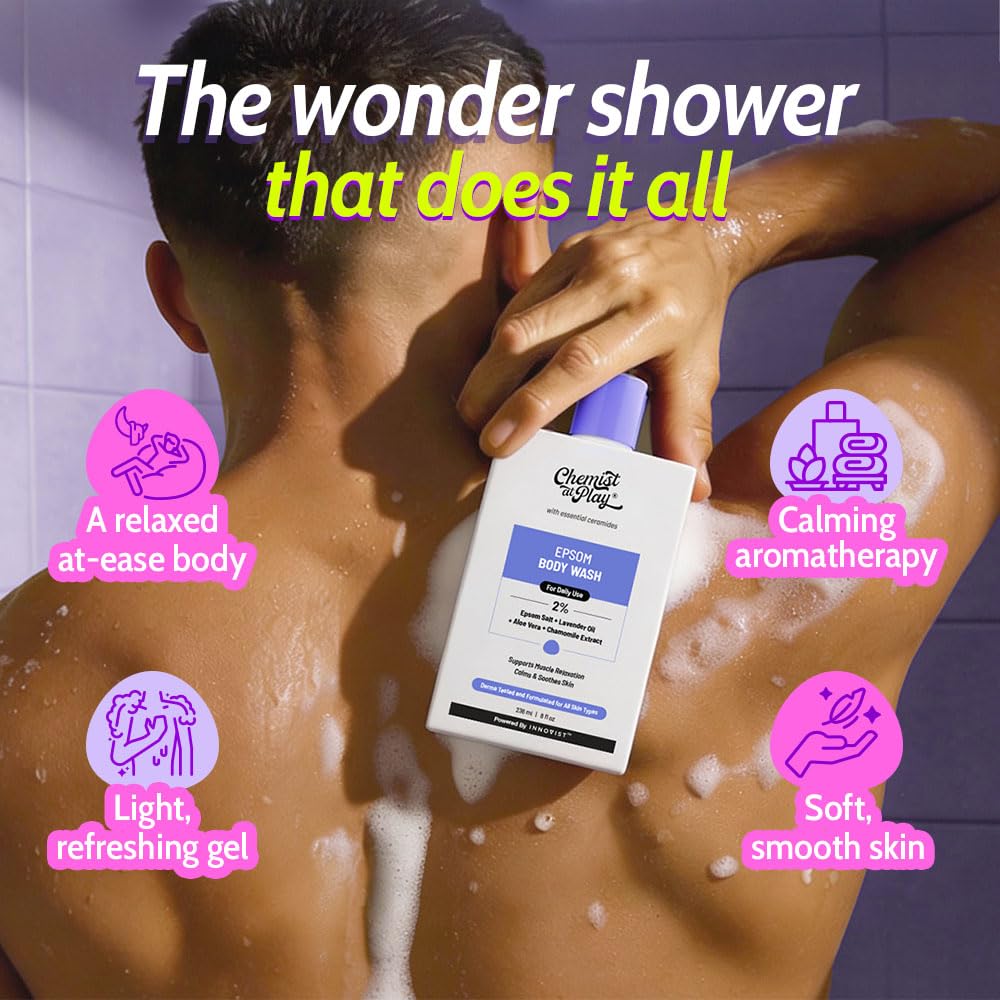 Chemist at Play 1% Salicylic Acid Body Wash, Paraben & SLS Free, Beauty, Unisex - label detail (18)