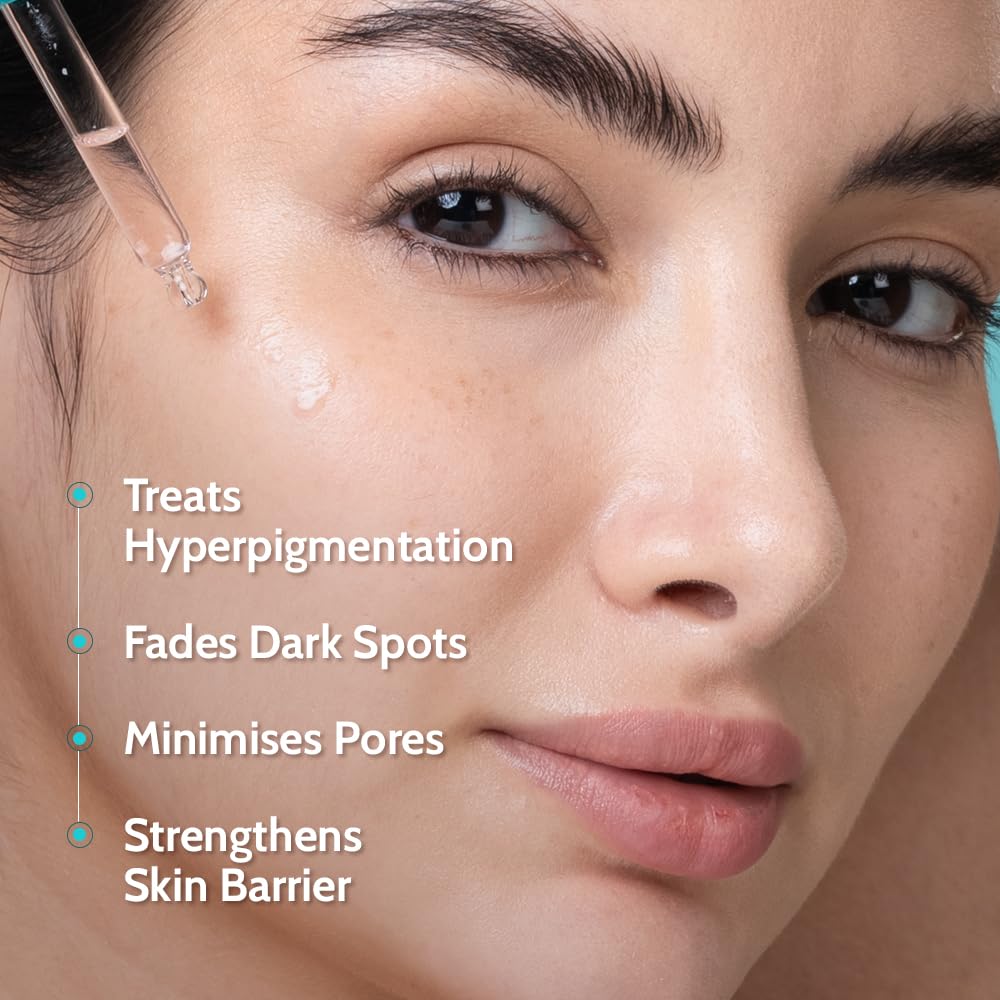 Chemist at Play 10% Niacinamide Face Serum with Ceramides & Sodium Hyaluronate, Unisex, All Skin Types - label detail (12)