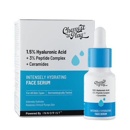 Chemist at Play 10% Niacinamide Face Serum with Ceramides & Sodium Hyaluronate, Unisex, All Skin Types (16)
