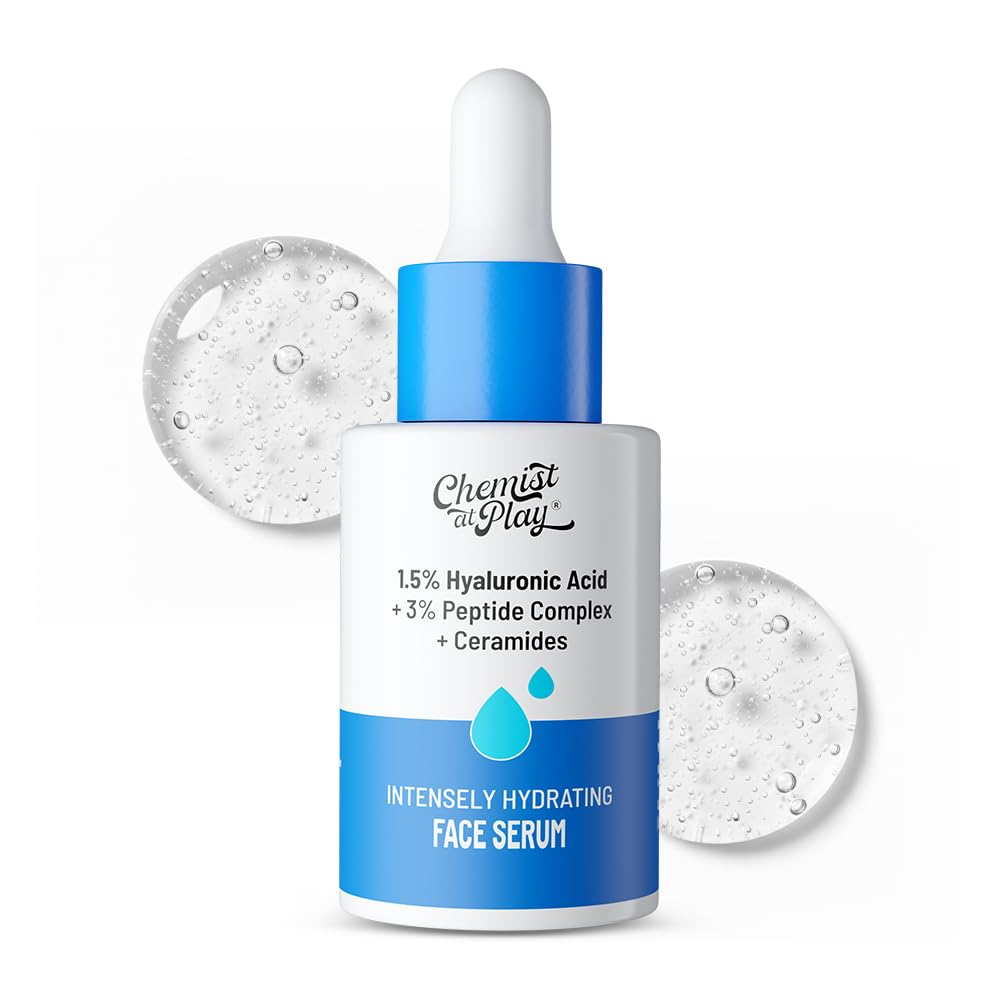 Chemist at Play 10% Niacinamide Face Serum with Ceramides & Sodium Hyaluronate, Unisex, All Skin Types - size and scale (33)