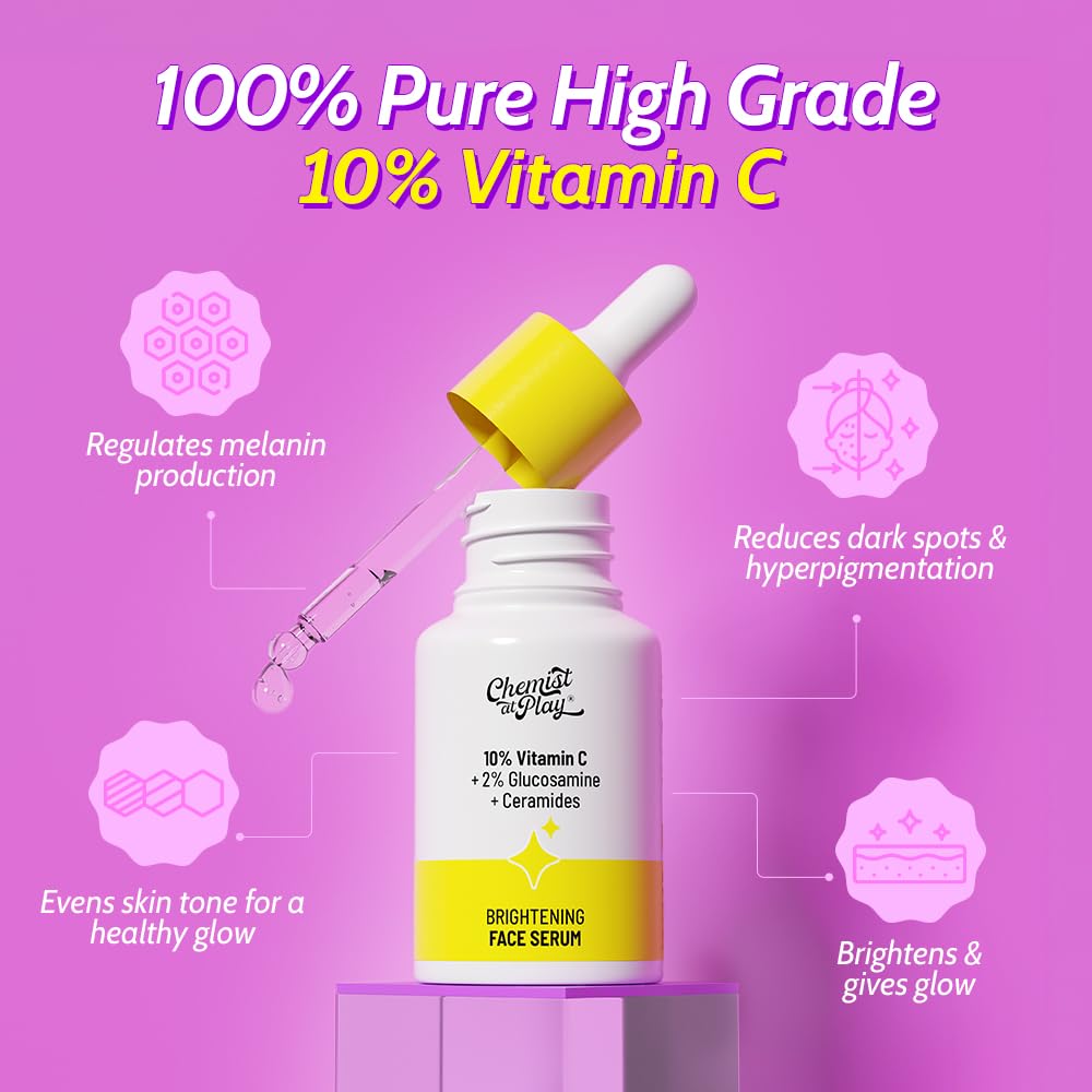 Chemist at Play 2% Salicylic Acid Face Serum, Non-Comedogenic, Dermatologist-Tested, Unisex - front view (20)