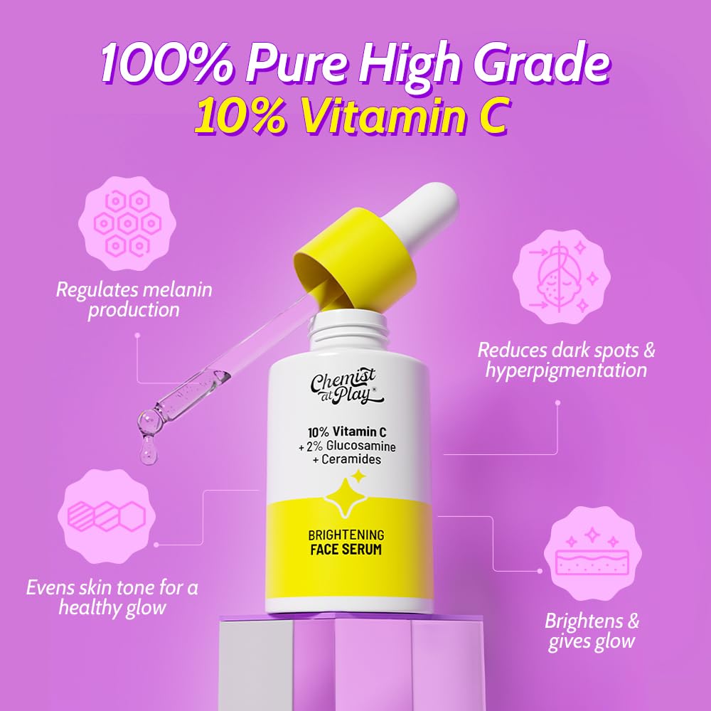 Chemist at Play 2% Salicylic Acid Face Serum, Non-Comedogenic, Dermatologist-Tested, Unisex - front view (27)