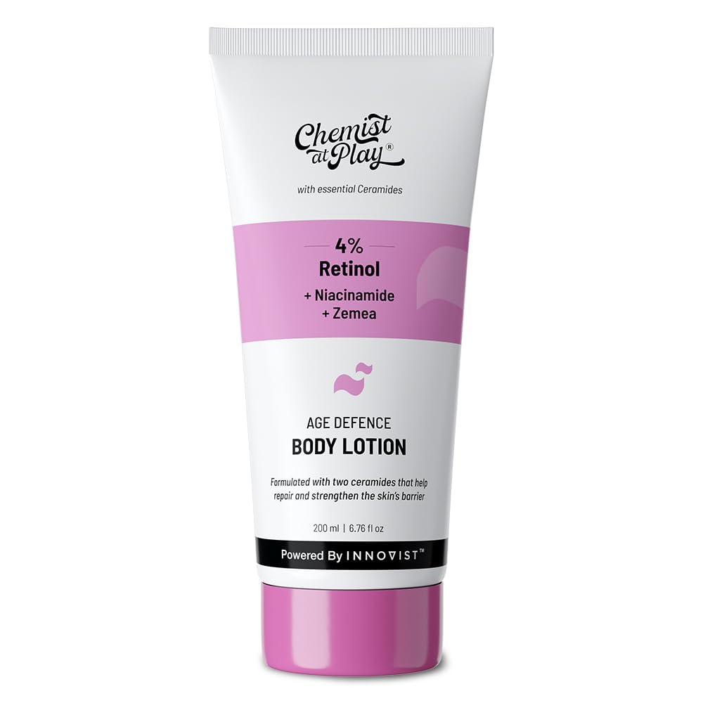 Chemist at Play AHA Body Lotion for Dry Skin, 236ml, Unisex Adult Formula, Vegan and Fragrance-Free (16)