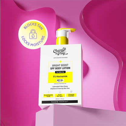 Chemist at Play AHA Body Lotion for Dry Skin, 236ml, Unisex Adult Formula, Vegan and Fragrance-Free - size and scale (31)