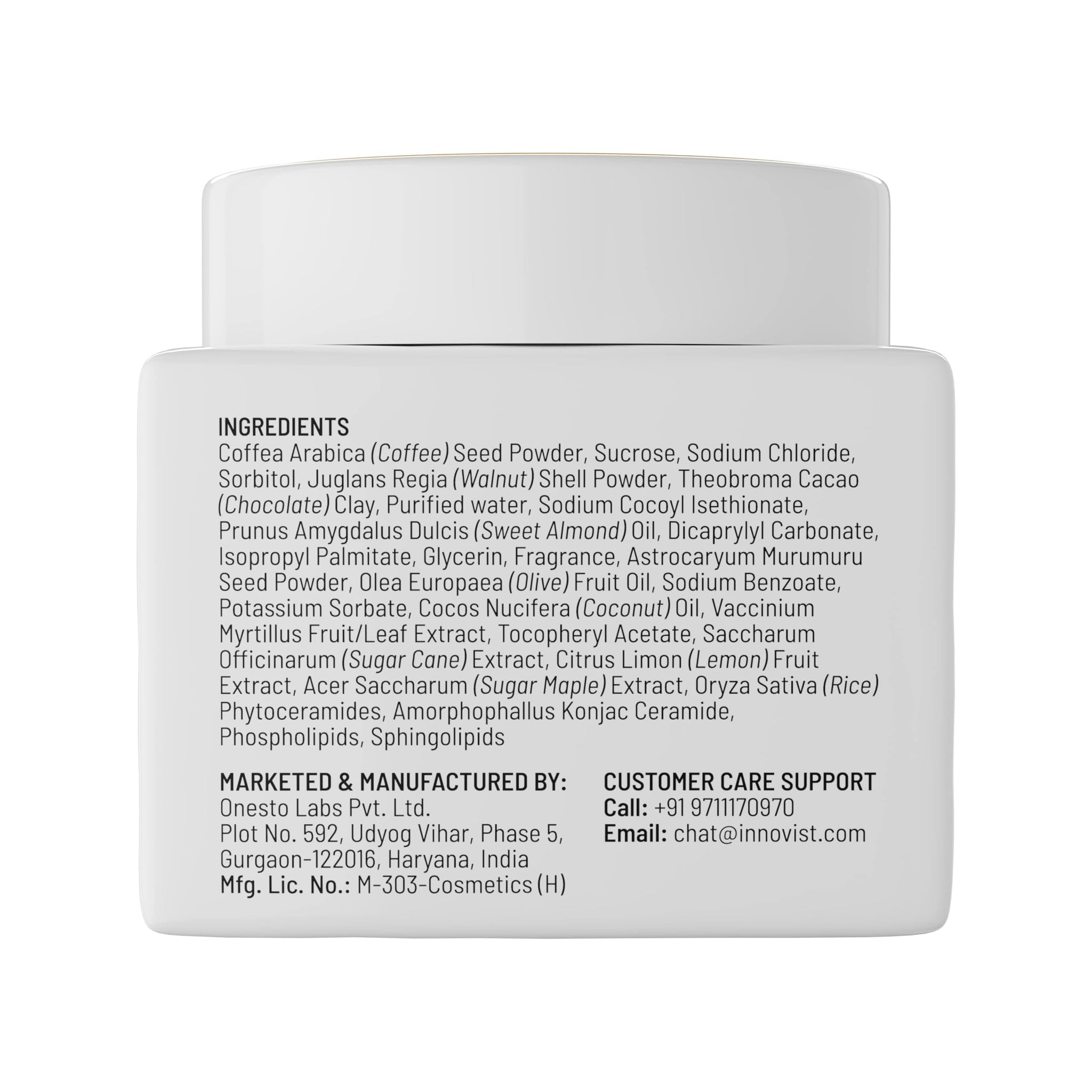 Chemist at Play Beauty Exfoliating Body Scrub for Adult Body Care - size and scale