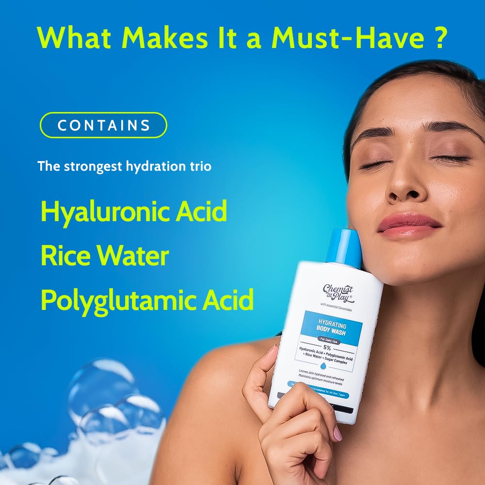 Chemist at Play Body Wash Gel, Unisex Adult Formula, Vegan Cruelty-Free Sulphate-Free - back view (22)