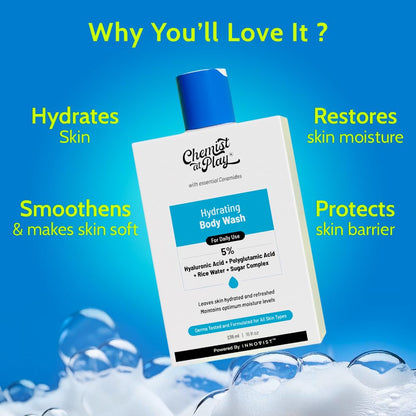 Chemist at Play Body Wash Gel, Unisex Adult Formula, Vegan Cruelty-Free Sulphate-Free - close-up detail (26)