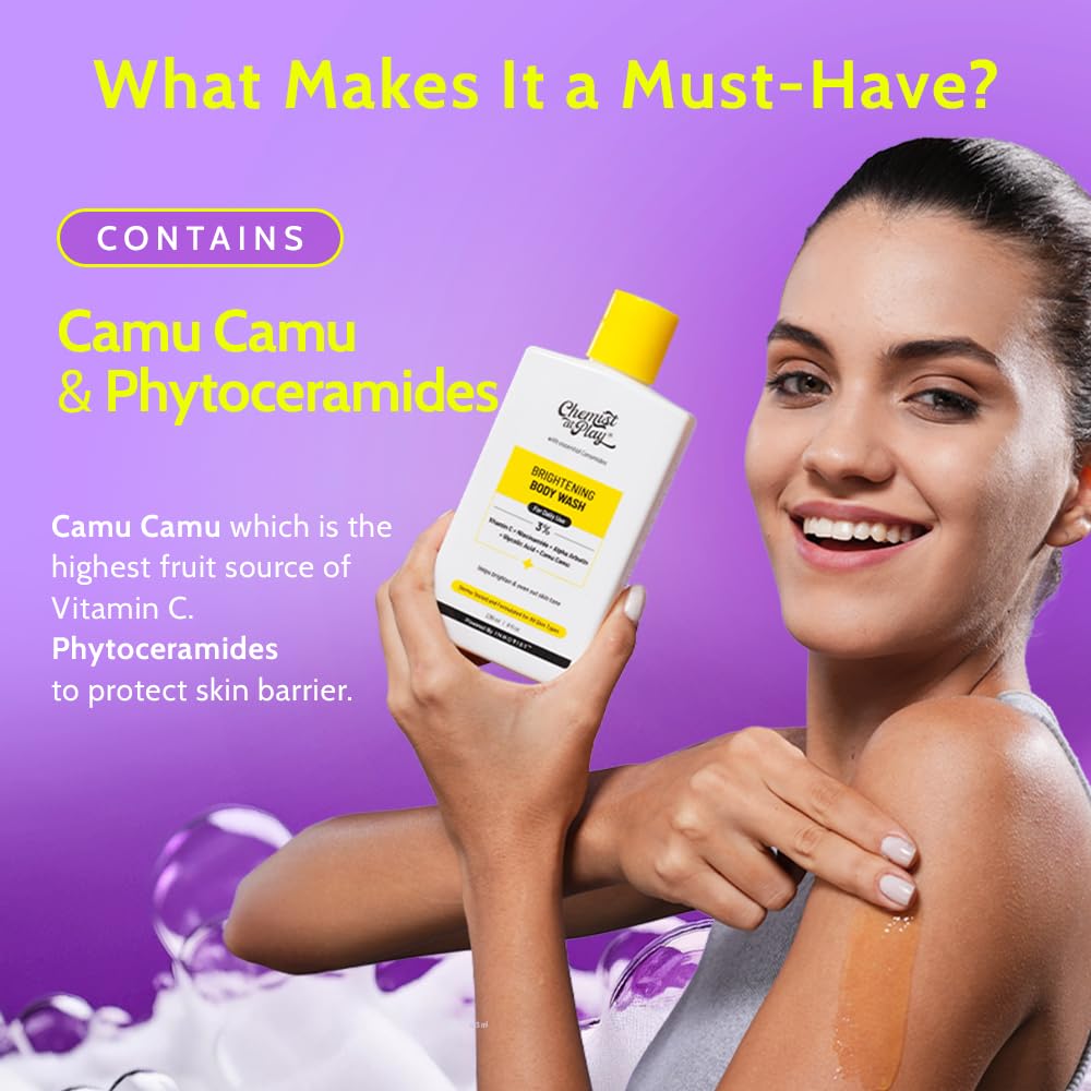 Chemist at Play Body Wash Gel, Unisex Adult Formula, Vegan Cruelty-Free Sulphate-Free - back view (8)