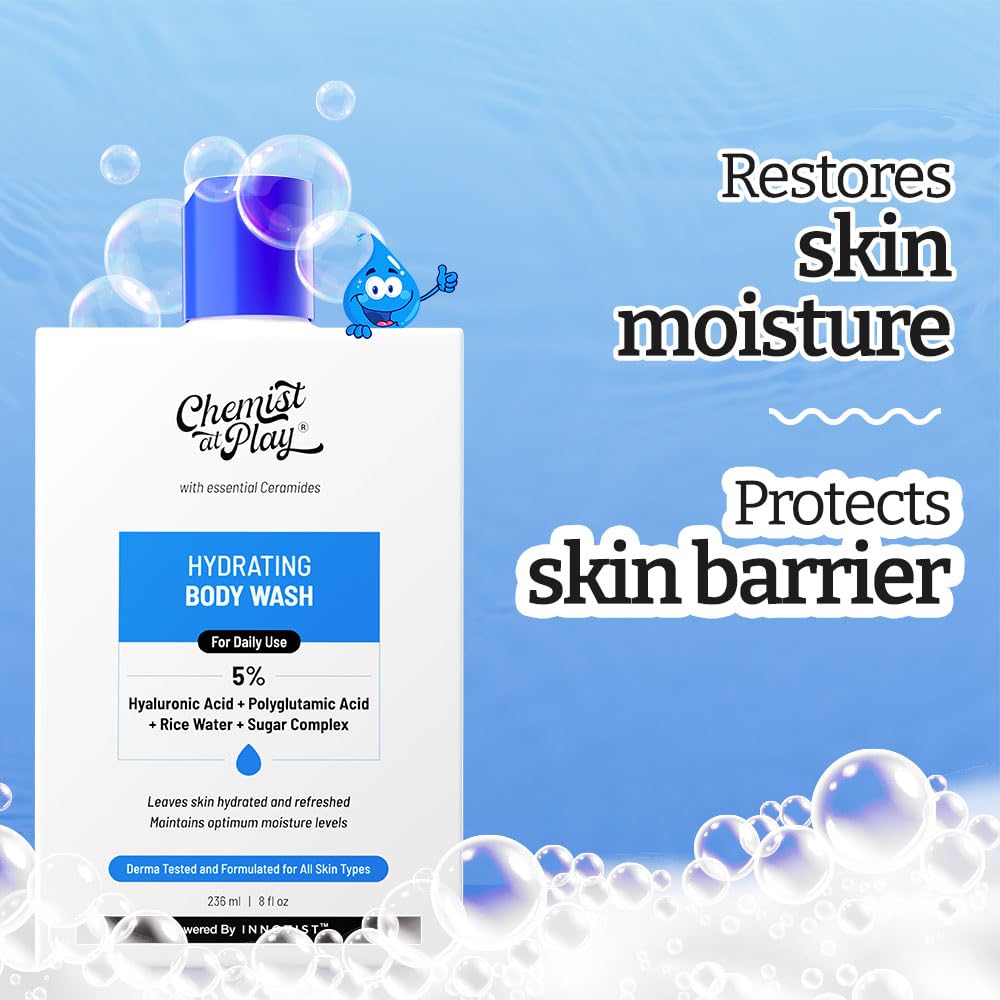 Chemist at Play Exfoliating and Acne Control Body Wash, 236ml Each, Pack of 2 - packaging (26)