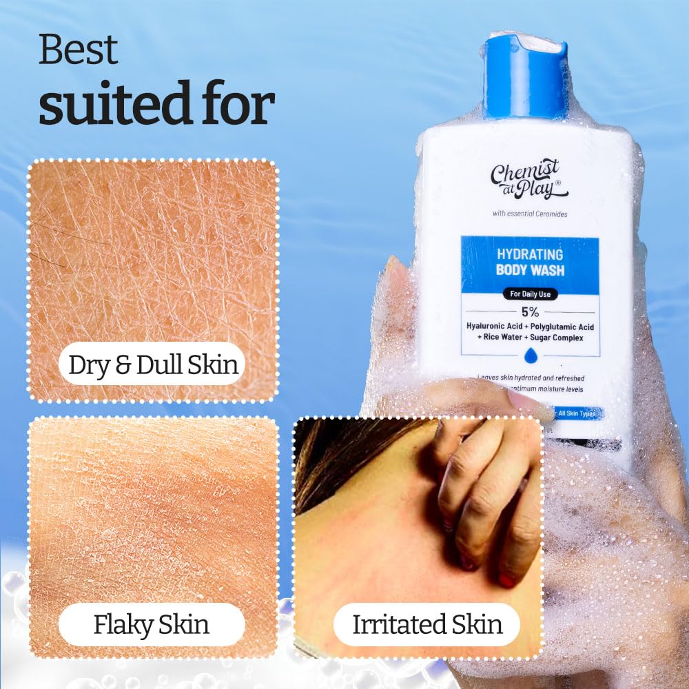 Chemist at Play Exfoliating and Acne Control Body Wash, 236ml Each, Pack of 2 - ingredients panel (28)