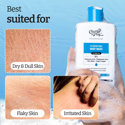 Chemist at Play Exfoliating and Acne Control Body Wash, 236ml Each, Pack of 2 - ingredients panel (28)