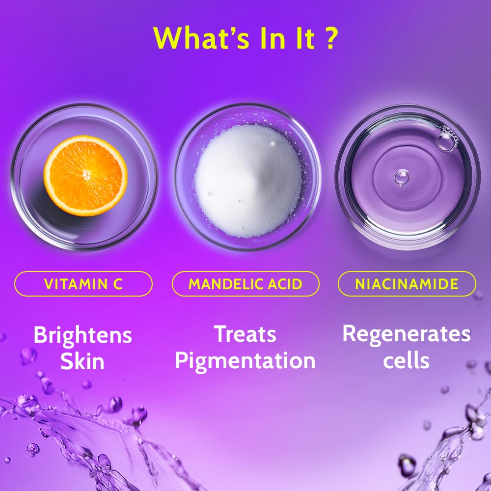 Chemist at Play Exfoliating Body Wash 236ml + Neck Knee Elbow Roll-On 40ml with Lactic Acid Niacinamide Ceramides - close-up