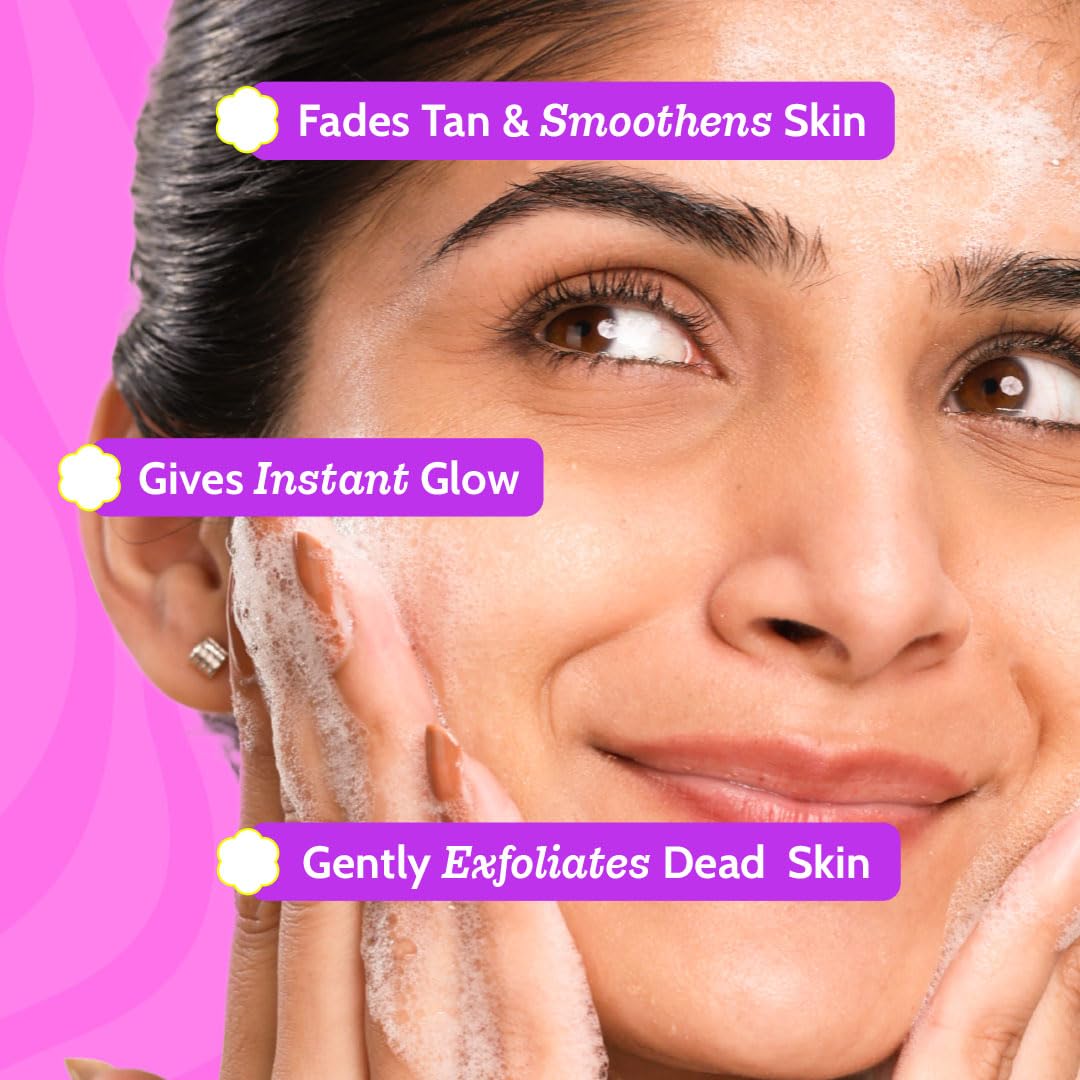 Chemist at Play Face Wash & Exfoliating Scrub for Oily Skin, 2% Salicylic Acid, Niacinamide, Mandelic Acid, Walnut Shell, 100