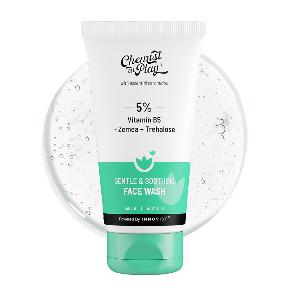 Chemist at Play Gentle and Hydrating Face Cleanser, Unisex Adult Face Wash, Pack of 1 (16)