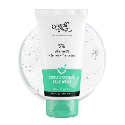 Chemist at Play Gentle and Hydrating Face Cleanser, Unisex Adult Face Wash, Pack of 1 (16)