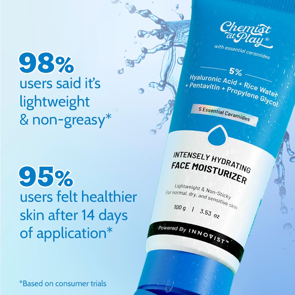 Chemist at Play Gentle Exfoliating Face Wash and Underarm Roll-On Combo with AHA, Lactic Acid and Mandelic Acid, Alcohol-Free