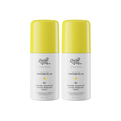 Chemist at Play Neck Knee Elbow Roll On Serum, 40ml, Vitamin C, Hyaluronic Acid, Mandelic Acid, Niacinamide, Adult Unisex (7)