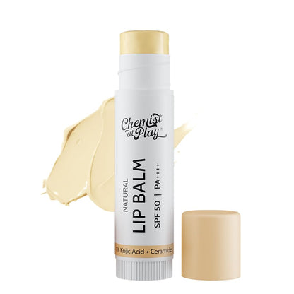 Chemist at Play Tinted Cherry Lip Balm SPF 50 PA++++ with 1% Kojic Acid, 4.5g (14)