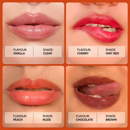 Chemist at Play Tinted Lip Balm SPF 50 PA+++ with 2% Kojic Acid, Ceramides, Hyaluronic Acid, Peptides, 10gms - size and scale