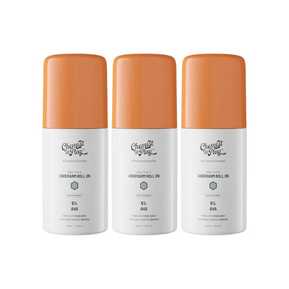 Chemist at Play Underarm Roll-On Deodorant with AHA, Lactic Acid & Mandelic Acid, Unisex (10)