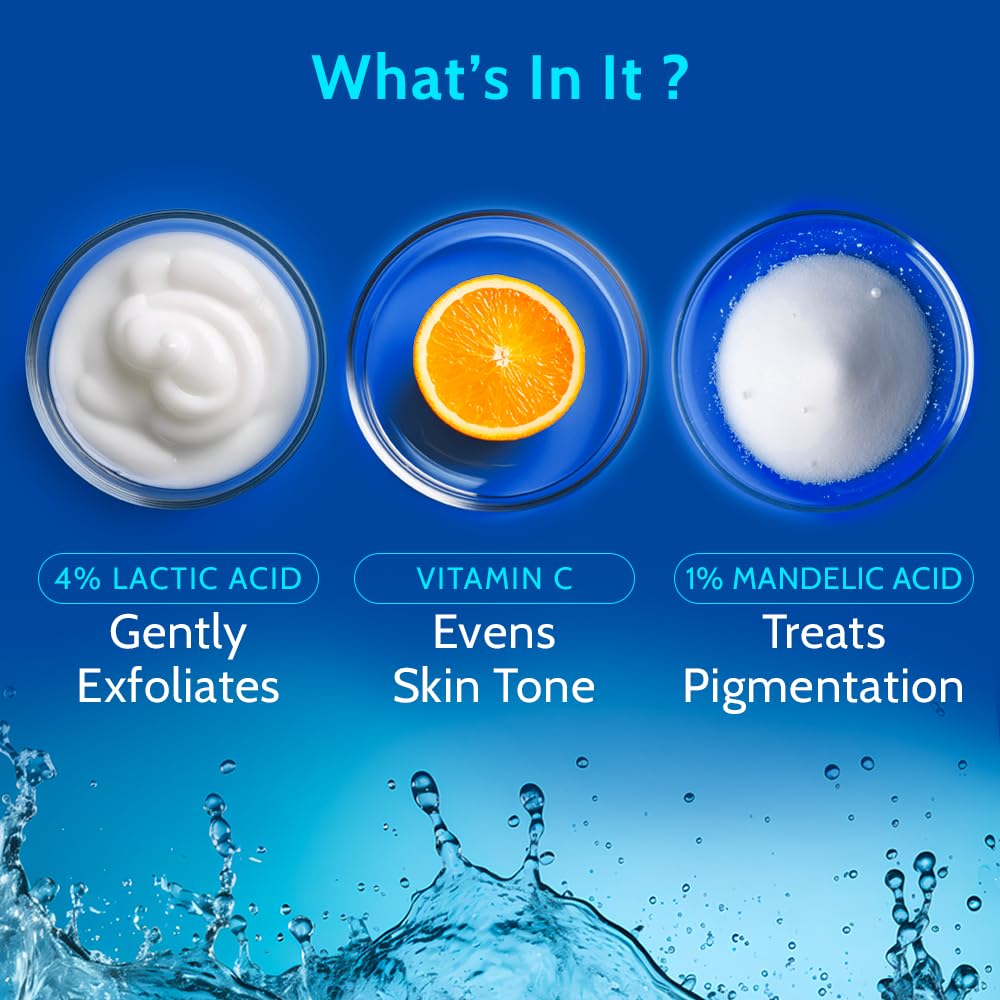 Chemist at Play Underarm Roll On Deodorant with Lactic & Mandelic Acid, Aluminium-Free, Alcohol-Free, Vegan Formula, Unisex -