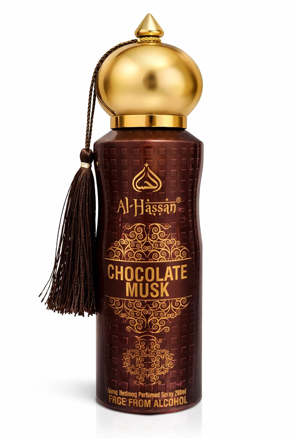 Chocolate Musk Perfumed Spray, 200ml, Alcohol-Free Body Spray for Men and Women
