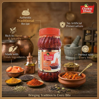 Chokhi Dhani Garlic Pickle, 200g, Indian Lehsun Ka Achar, Mustard Oil Based Pickle - label detail (12)