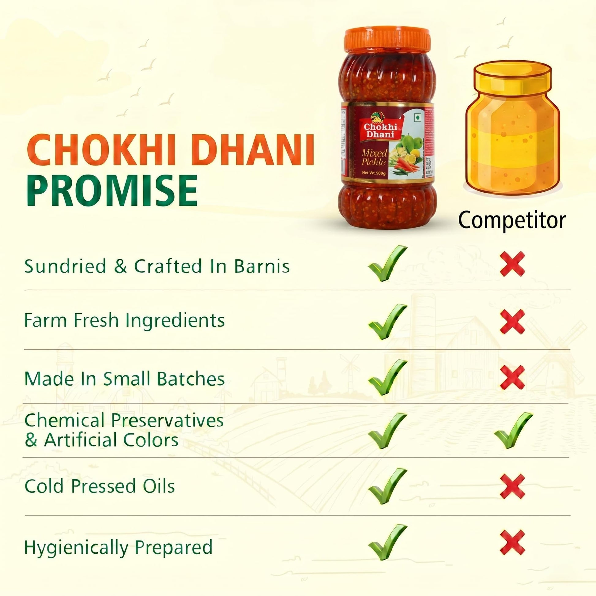 Chokhi Dhani Garlic Pickle, 200g, Indian Lehsun Ka Achar, Mustard Oil Based Pickle - in use (36)