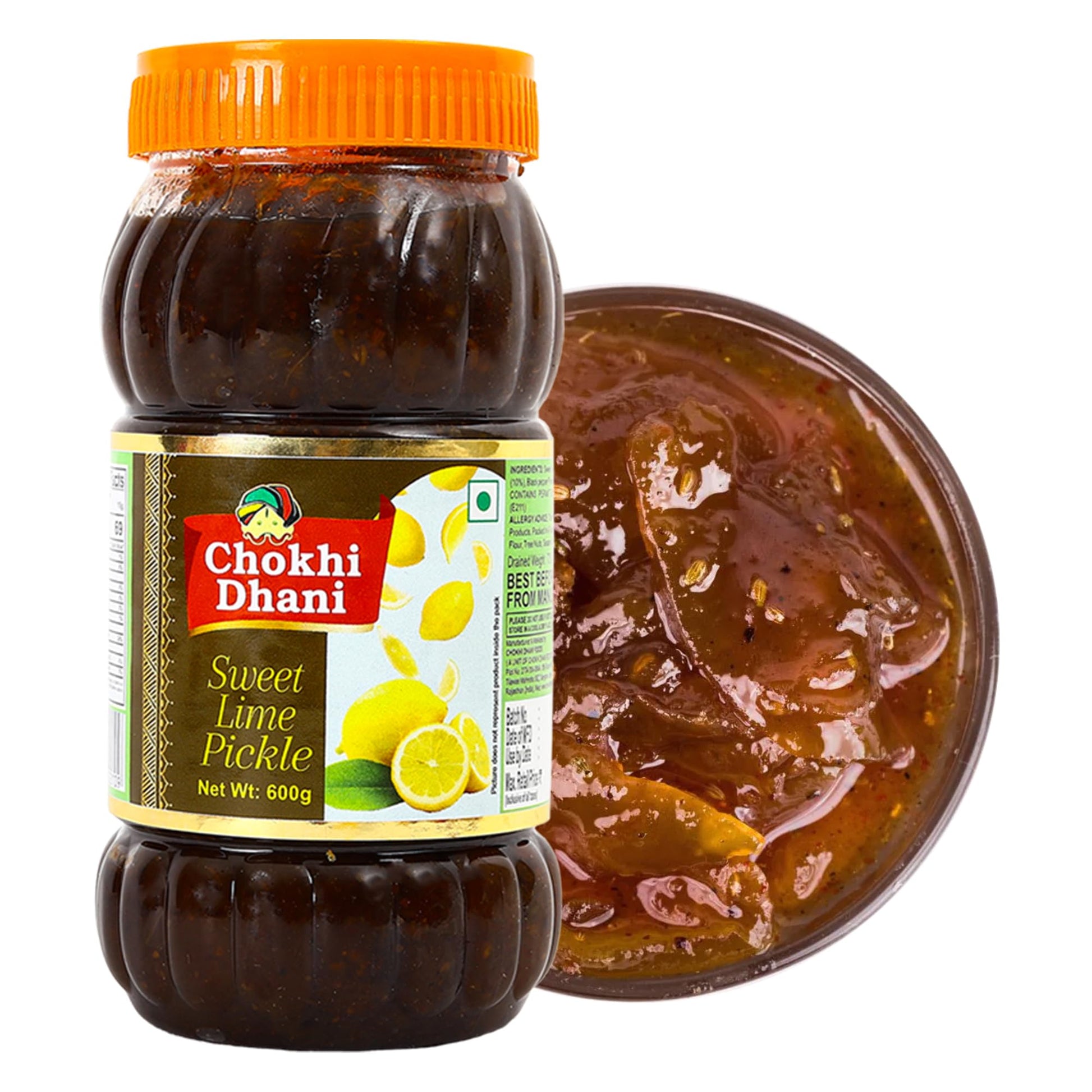 Chokhi Dhani Garlic Pickle, 200g, Indian Lehsun Ka Achar, Mustard Oil Based Pickle (49)