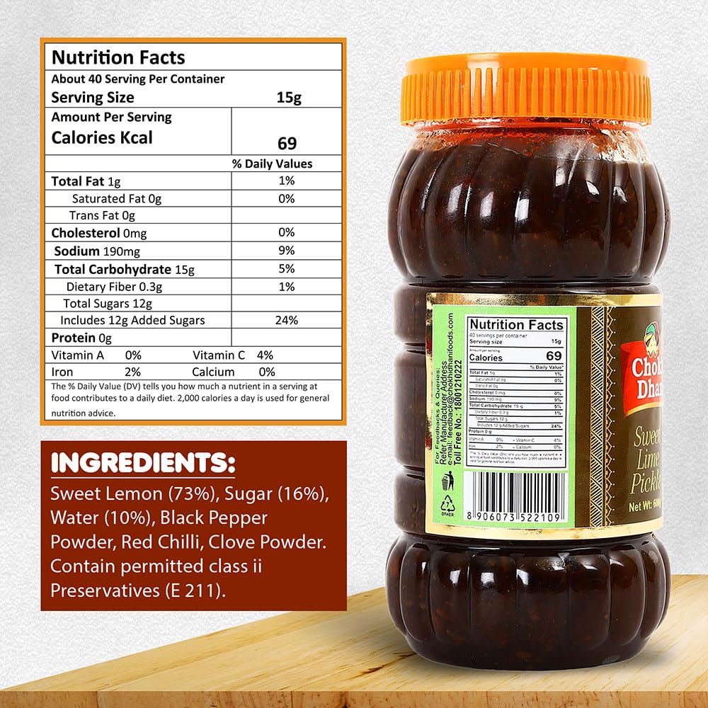 Chokhi Dhani Garlic Pickle, 200g, Indian Lehsun Ka Achar, Mustard Oil Based Pickle - label detail (53)