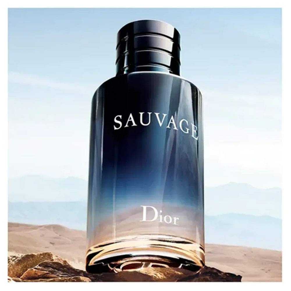 Christian Dior Sauvage Eau de Toilette for Men, 100ml, Woody Spicy Fragrance - ingredients panel