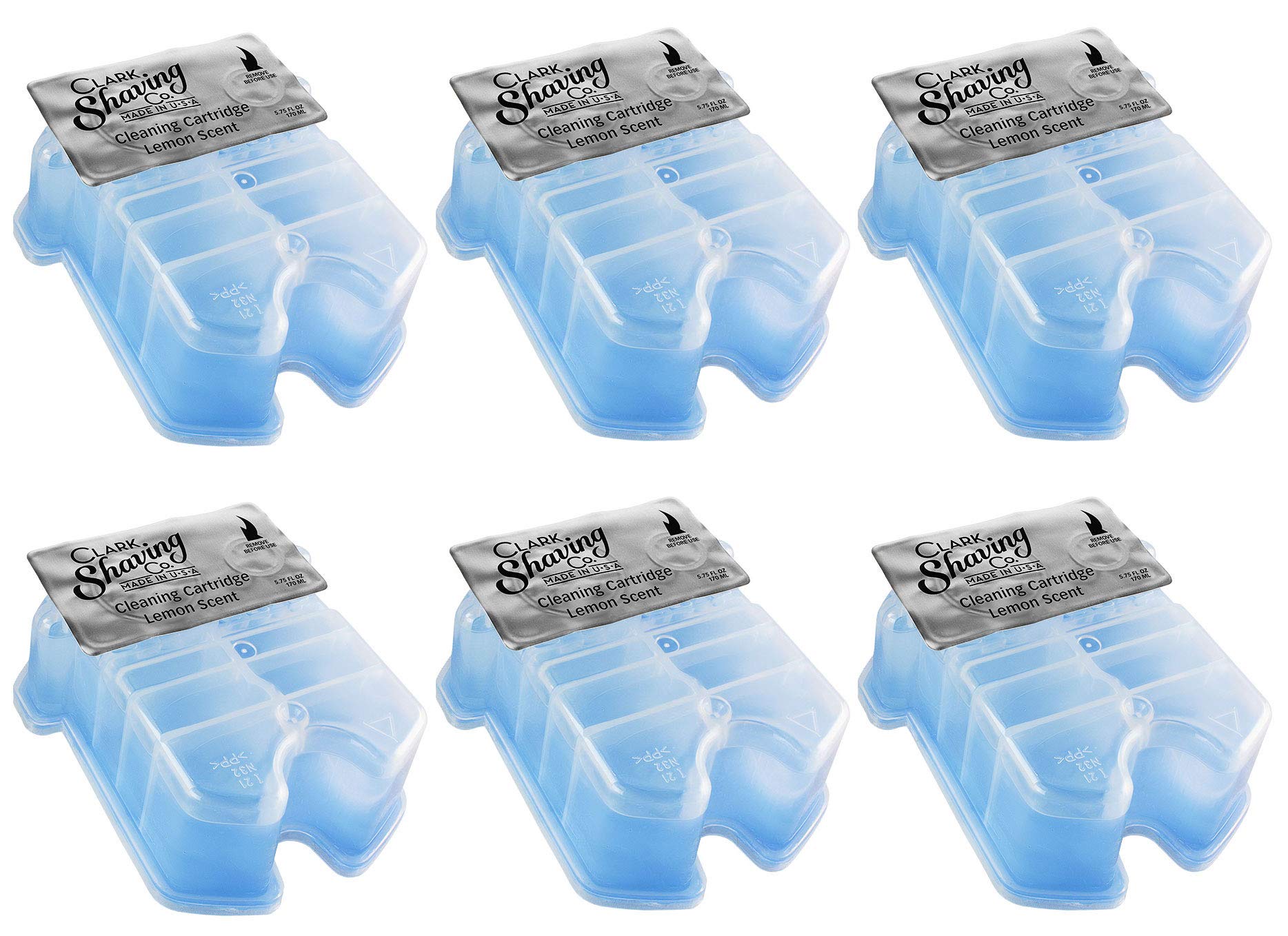 Clark Shaving Co. Refill Cartridges for Braun Clean & Renew CCR, Electric Shaver Cartridge, Multi-Pack (2)