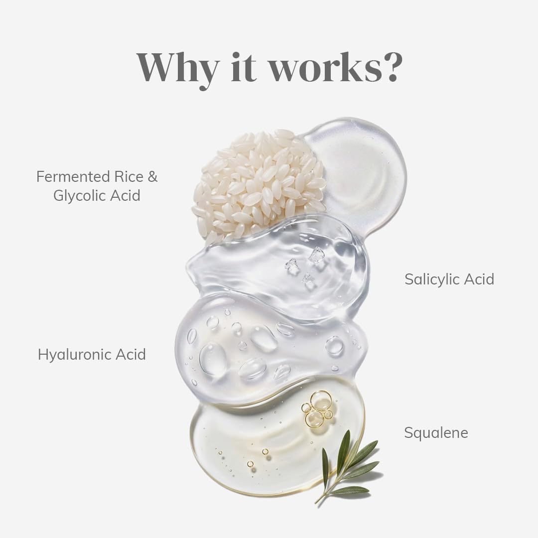 Clayco Detan Rice Face Pack with AHA & BHA | Brightening D-Tan Face Pack with Salicylic Acid for Tan Removal, Acne & Oily Ski
